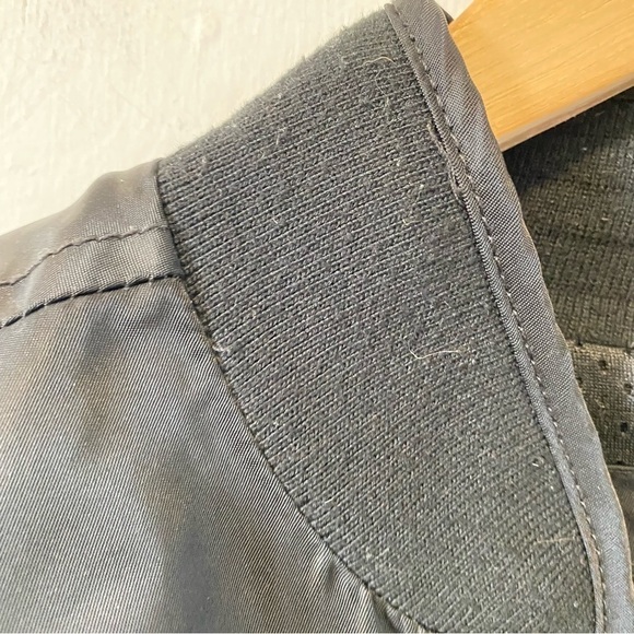 Harley Davidson Embroidered Skull Wings Satin Bomber Jacket Biker Moto Large - Picture 11 of 16